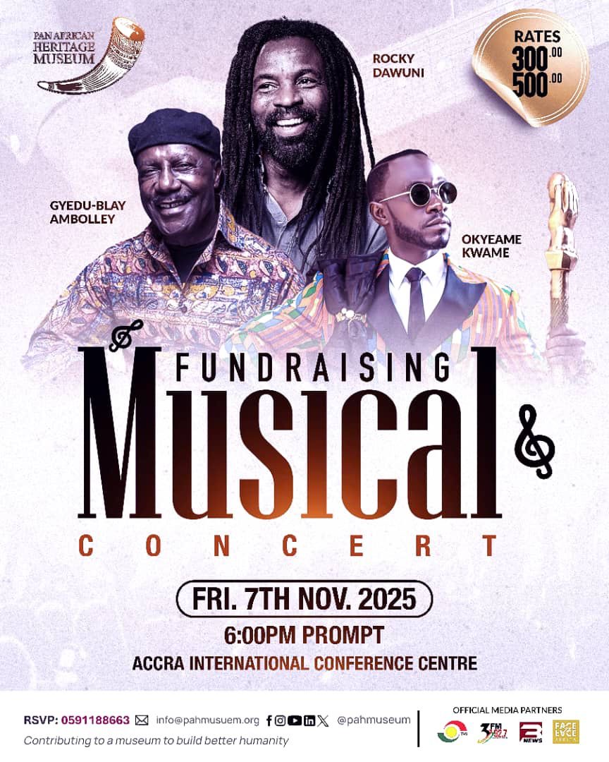 🎫 Pan African Heritage Museum Fundraising Musical Concert Tickets Osu ...